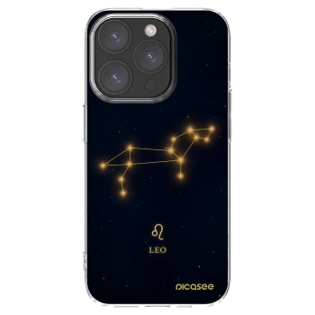 Picasee Apple iPhone 15 Pro Hülle - Transparentes Silikon - LEO
