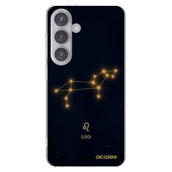 Picasee Samsung Galaxy S24 S921B 5G Hülle - Transparentes Silikon - LEO