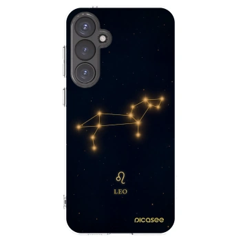 Picasee Samsung Galaxy S23 FE S711B Hülle - Transparentes Silikon - LEO