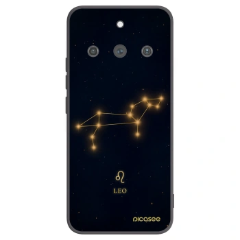 Picasee Realme 11 Pro+ Hülle - Schwarzes Silikon - LEO