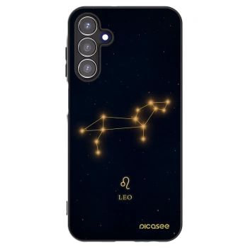 Picasee Samsung Galaxy A15 A155F 4G Hülle - Schwarzes Silikon - LEO