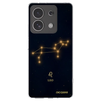 Picasee Xiaomi Redmi Note 13 4G Hülle - Transparentes Silikon - LEO