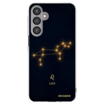 Picasee Samsung Galaxy A16 5G Hülle - Transparentes Silikon - LEO