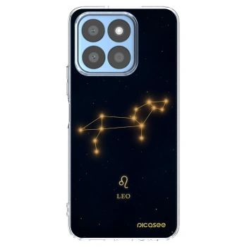 Picasee Honor X8c Hülle - Transparentes Silikon - LEO