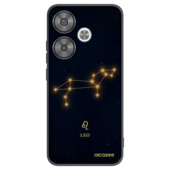 Picasee Xiaomi Poco F6 Hülle - Schwarzes Silikon - LEO