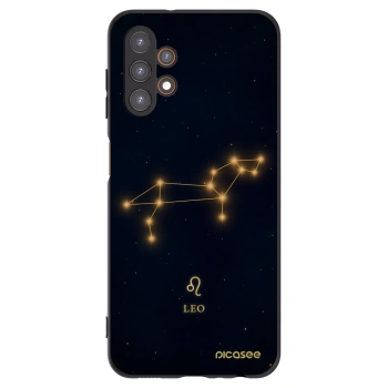 Picasee Samsung Galaxy A13 5G Hülle - Schwarzes Silikon - LEO