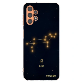 Picasee Samsung Galaxy A13 5G Hülle - Transparentes Silikon - LEO