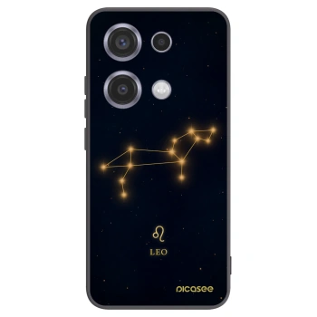 Picasee Xiaomi Redmi Note 14S Hülle - Schwarzes Silikon - LEO