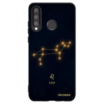 Picasee Huawei P30 Lite Hülle - Schwarzes Silikon - LEO