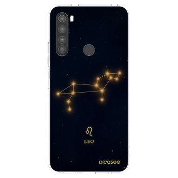 Picasee Xiaomi Redmi Note 8 Hülle - Transparentes Silikon - LEO
