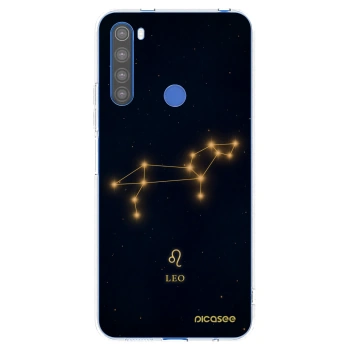 Picasee Xiaomi Redmi Note 8T Hülle - Transparentes Silikon - LEO