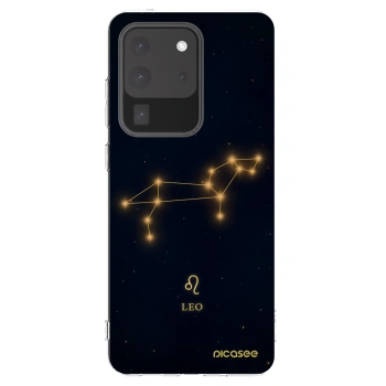 Picasee Samsung Galaxy S20 Ultra 5G G988F Hülle - Transparentes Silikon - LEO