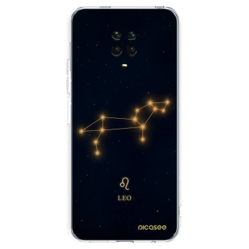 Picasee Xiaomi Redmi Note 9 Pro Hülle - Transparentes Silikon - LEO