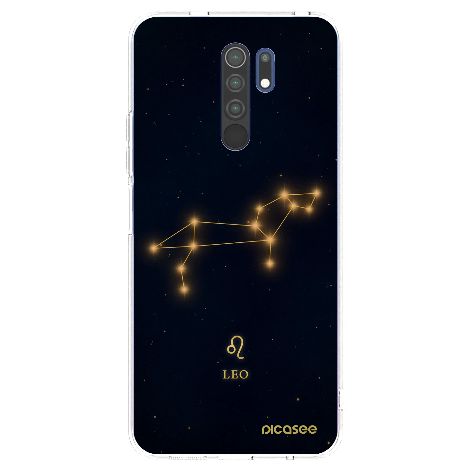 Picasee Xiaomi Redmi 9 Hülle - Transparentes Silikon - LEO