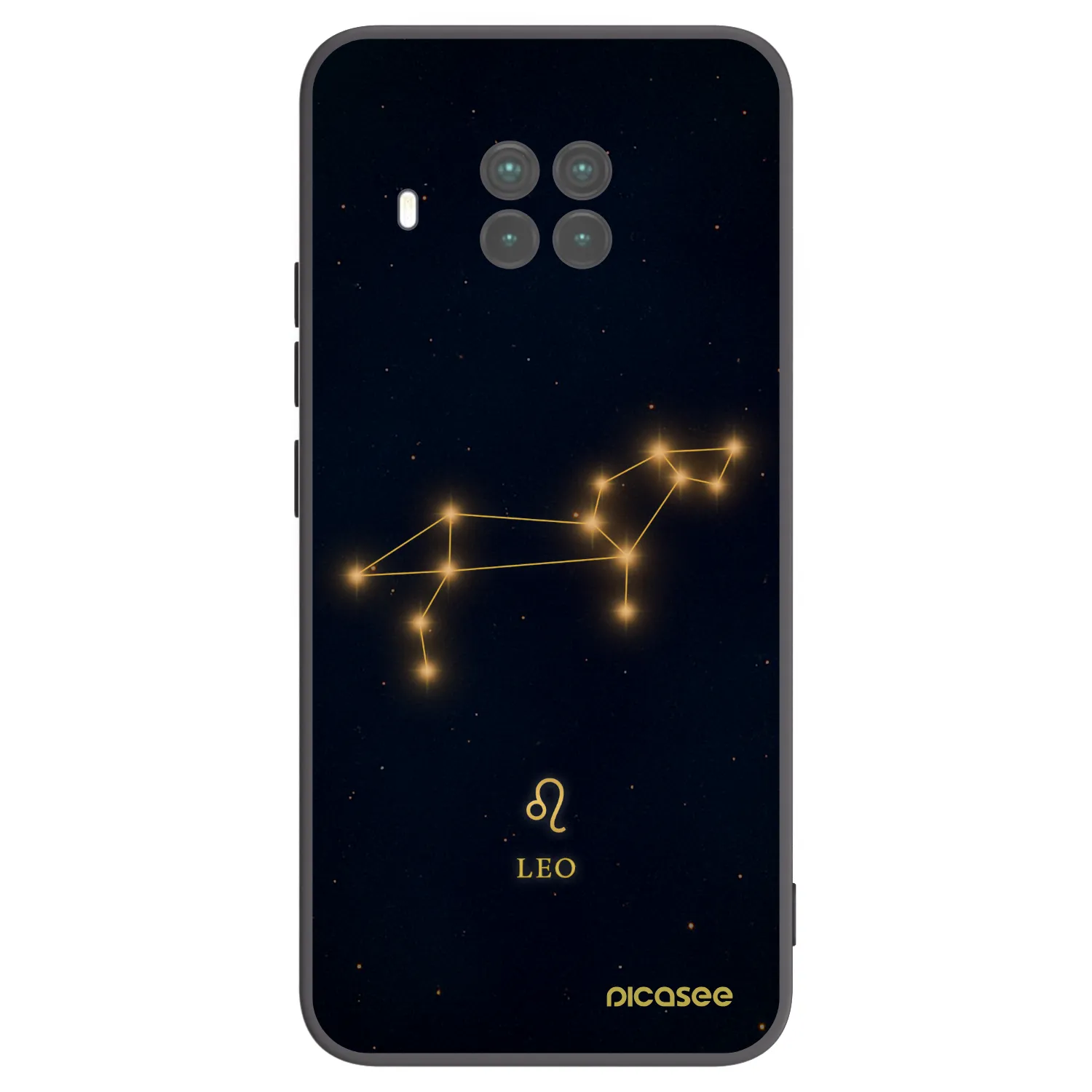 Picasee Xiaomi Mi 10T Lite Hülle - Schwarzes Silikon - LEO