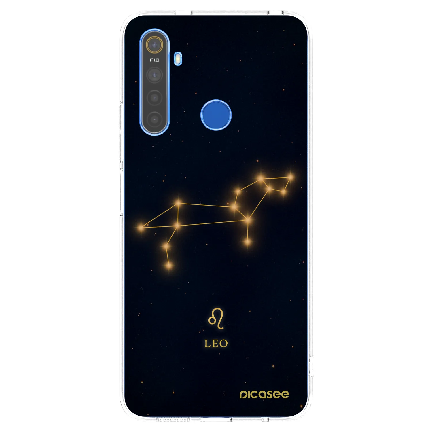 Picasee Realme 5 Hülle - Transparentes Silikon - LEO