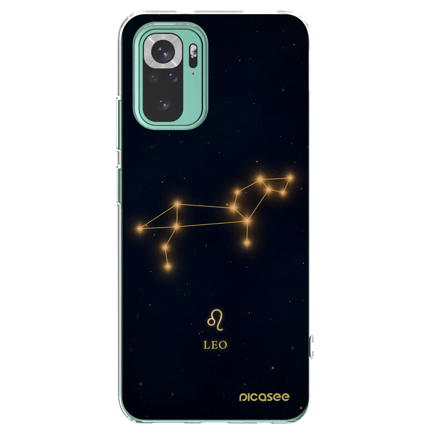 Picasee Xiaomi Redmi Note 10 Pro Hülle - Transparentes Silikon - LEO