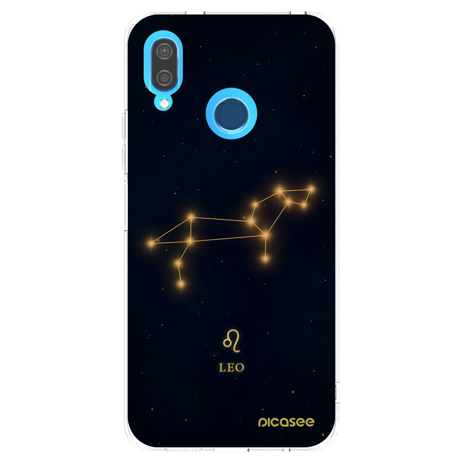Picasee Huawei P20 Lite Hülle - Transparentes Silikon - LEO