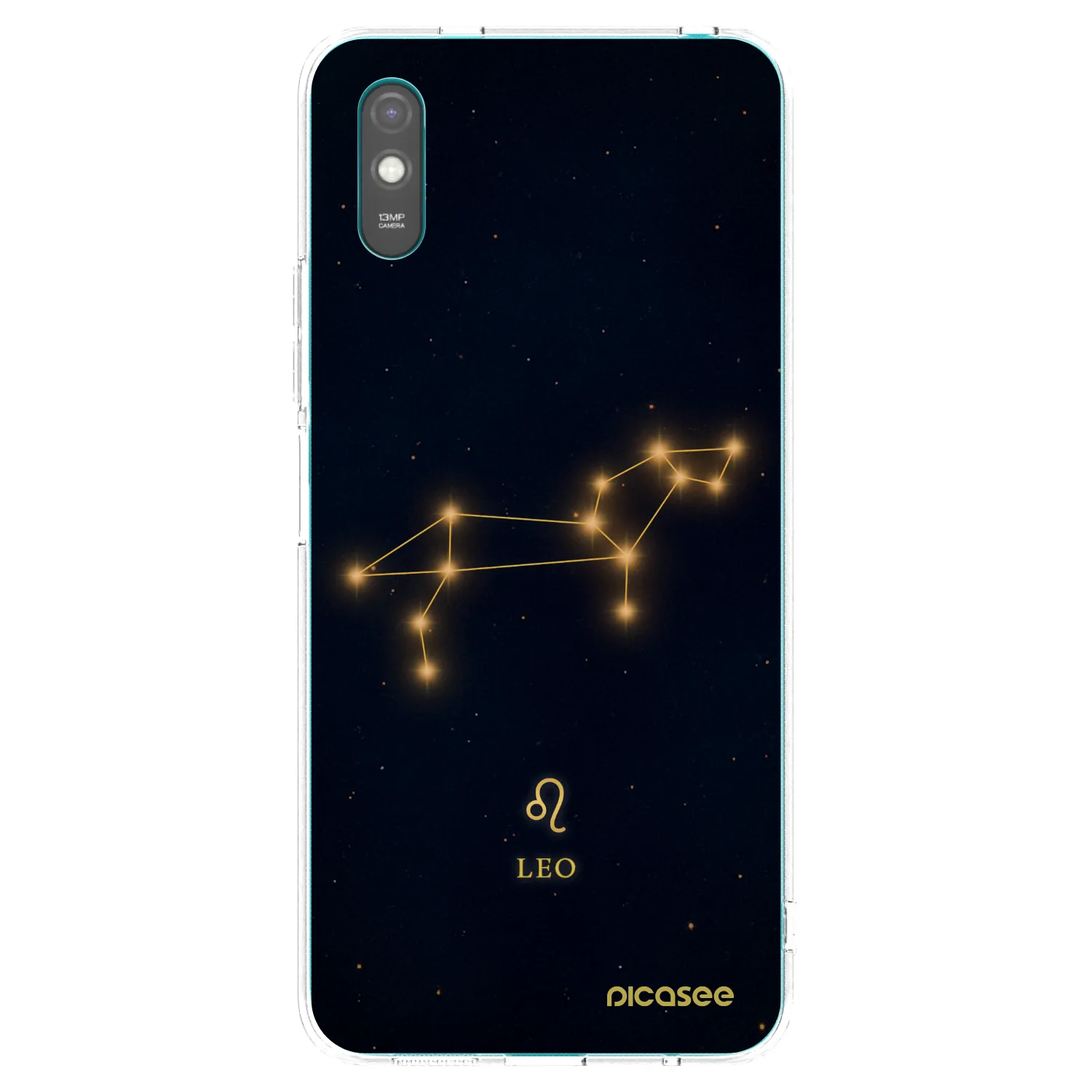 Picasee Xiaomi Redmi 9AT Hülle - Transparentes Silikon - LEO