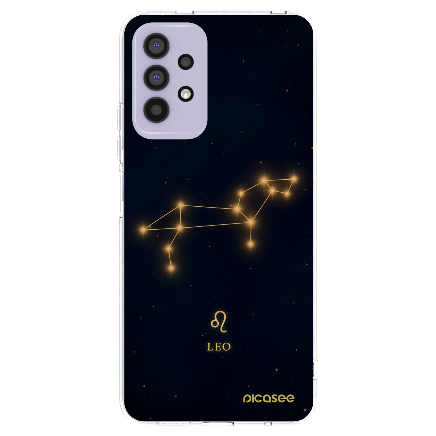 Picasee Samsung Galaxy A32 4G SM-A325F Hülle - Transparentes Silikon - LEO