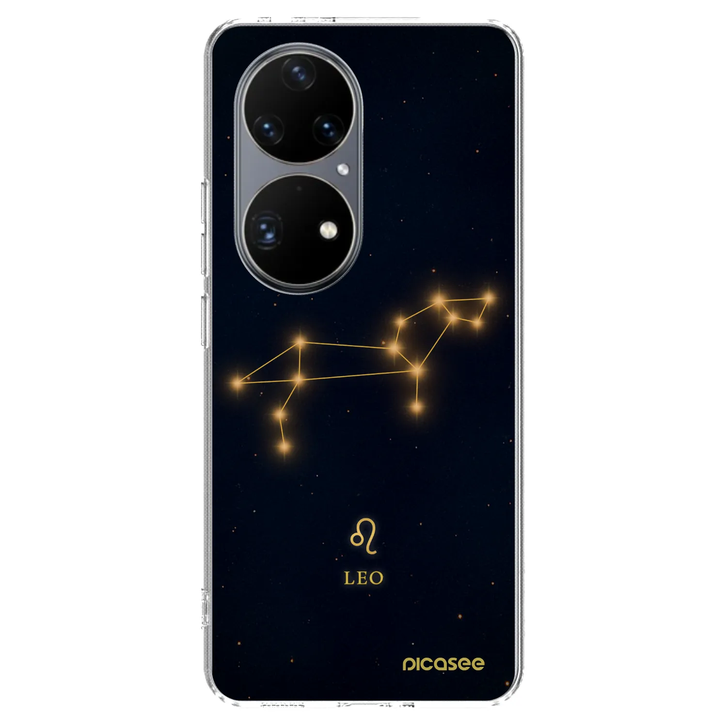 Picasee Huawei P50 Hülle - Transparentes Silikon - LEO