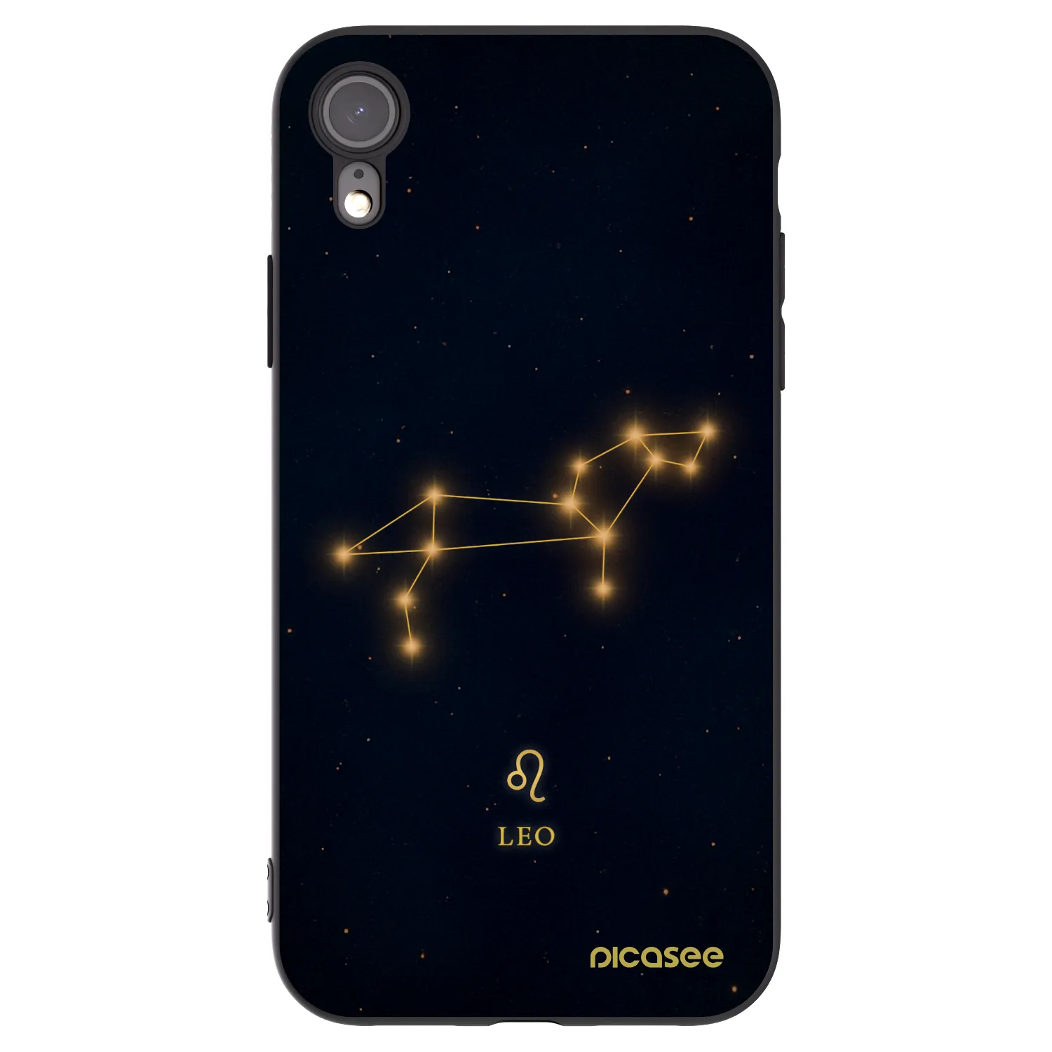 Picasee Apple iPhone 6 Plus/6S Plus Hülle - Schwarzes Silikon - LEO