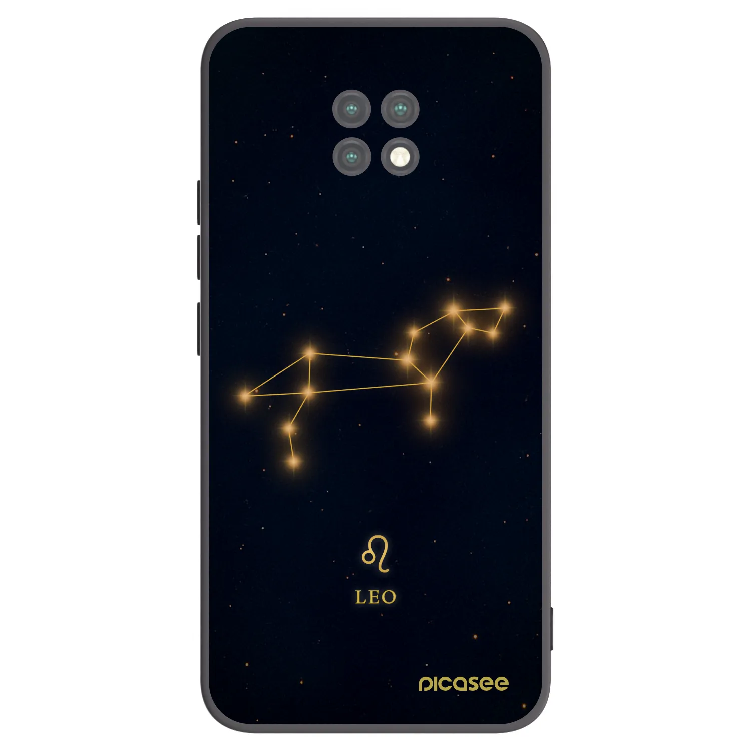 Picasee Xiaomi Redmi Note 9T Hülle - Schwarzes Silikon - LEO