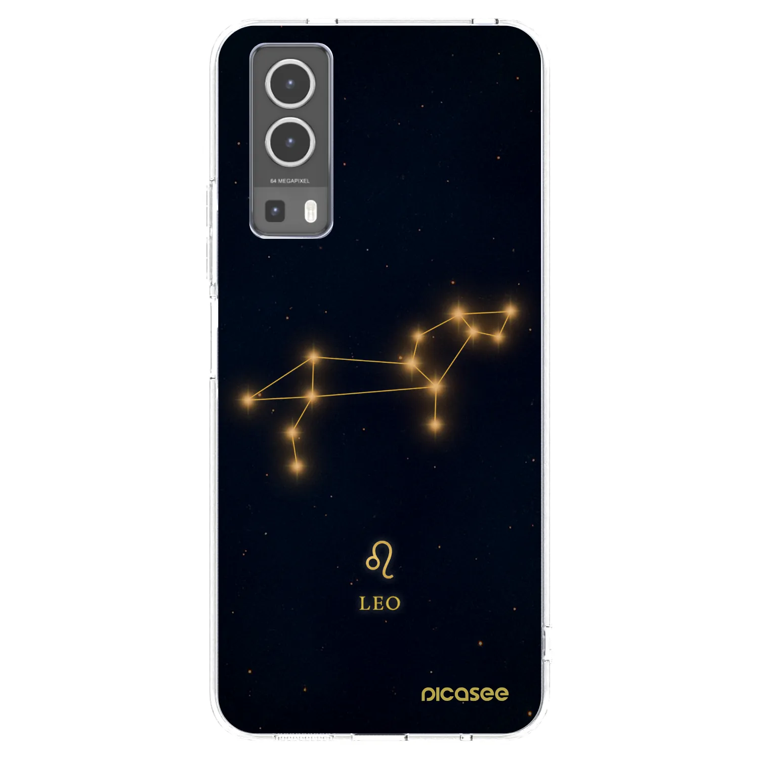Picasee Vivo Y72 5G Hülle - Transparentes Silikon - LEO