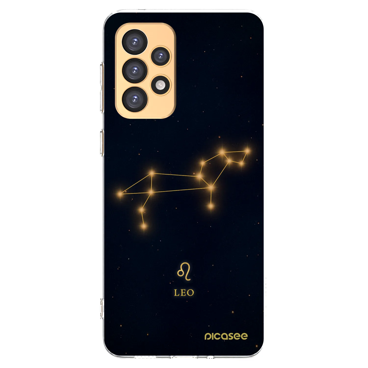 Picasee Samsung Galaxy A33 5G A336 Hülle - Transparentes Silikon - LEO