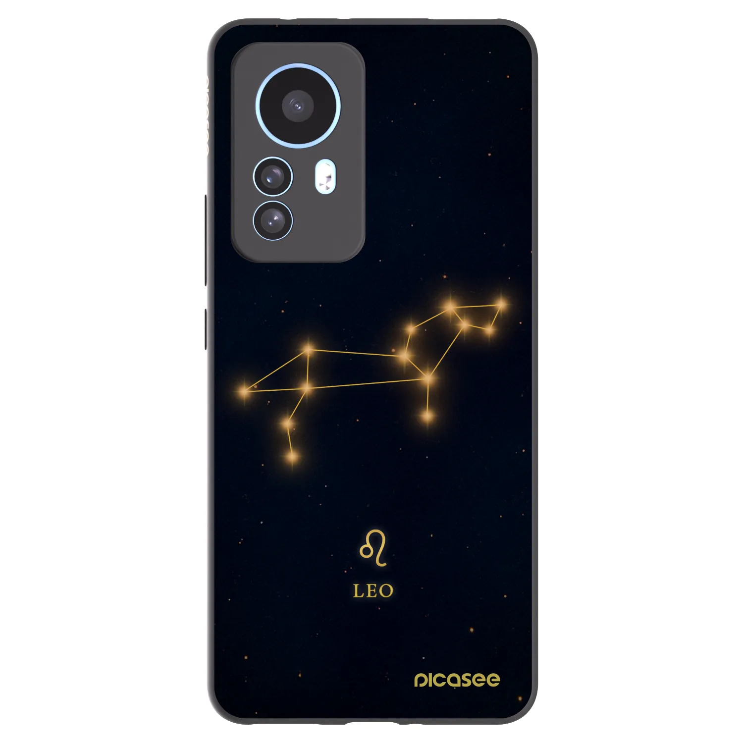 Picasee Xiaomi 12T Pro Hülle - Schwarzes Silikon - LEO
