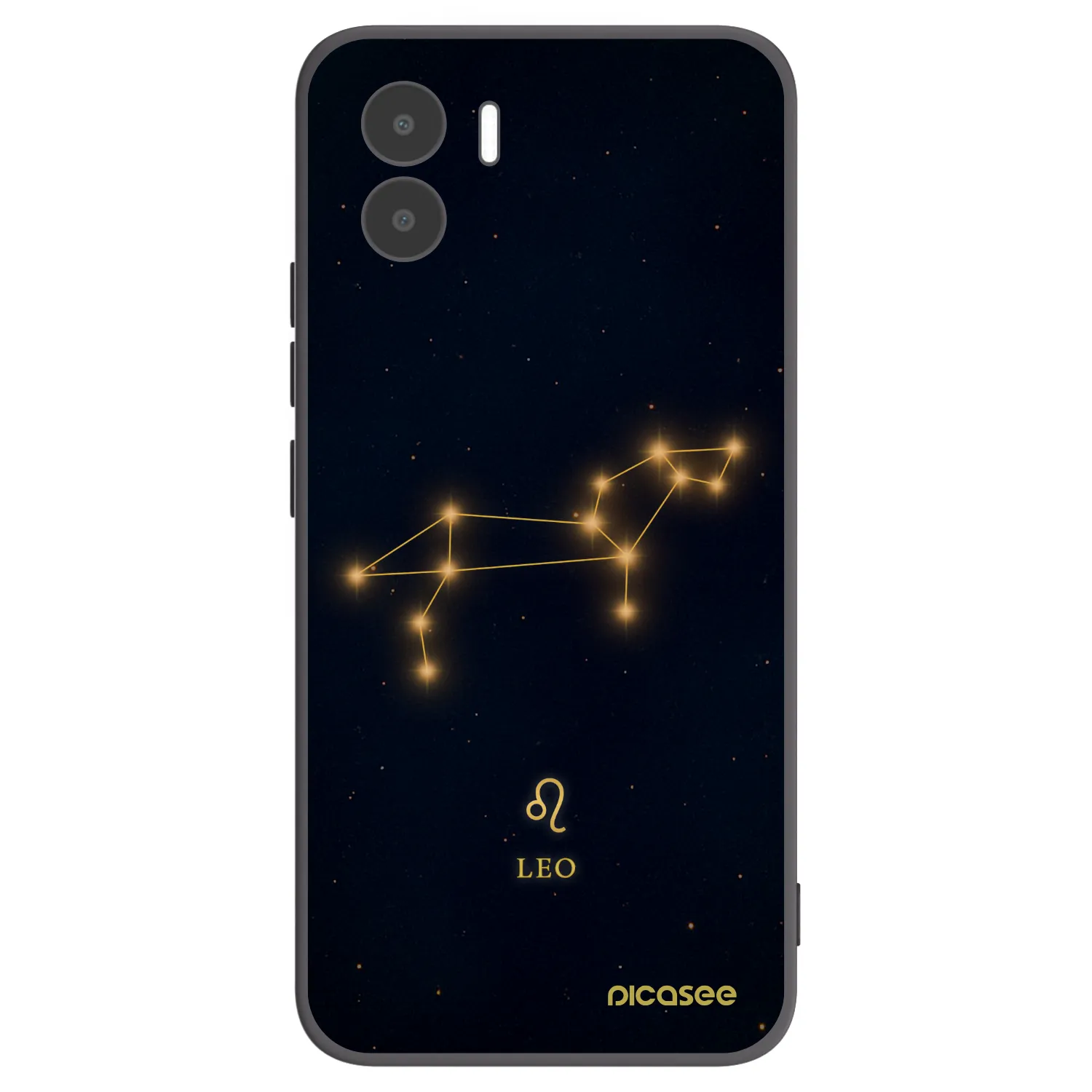Picasee Xiaomi Redmi A1 Hülle - Schwarzes Silikon - LEO