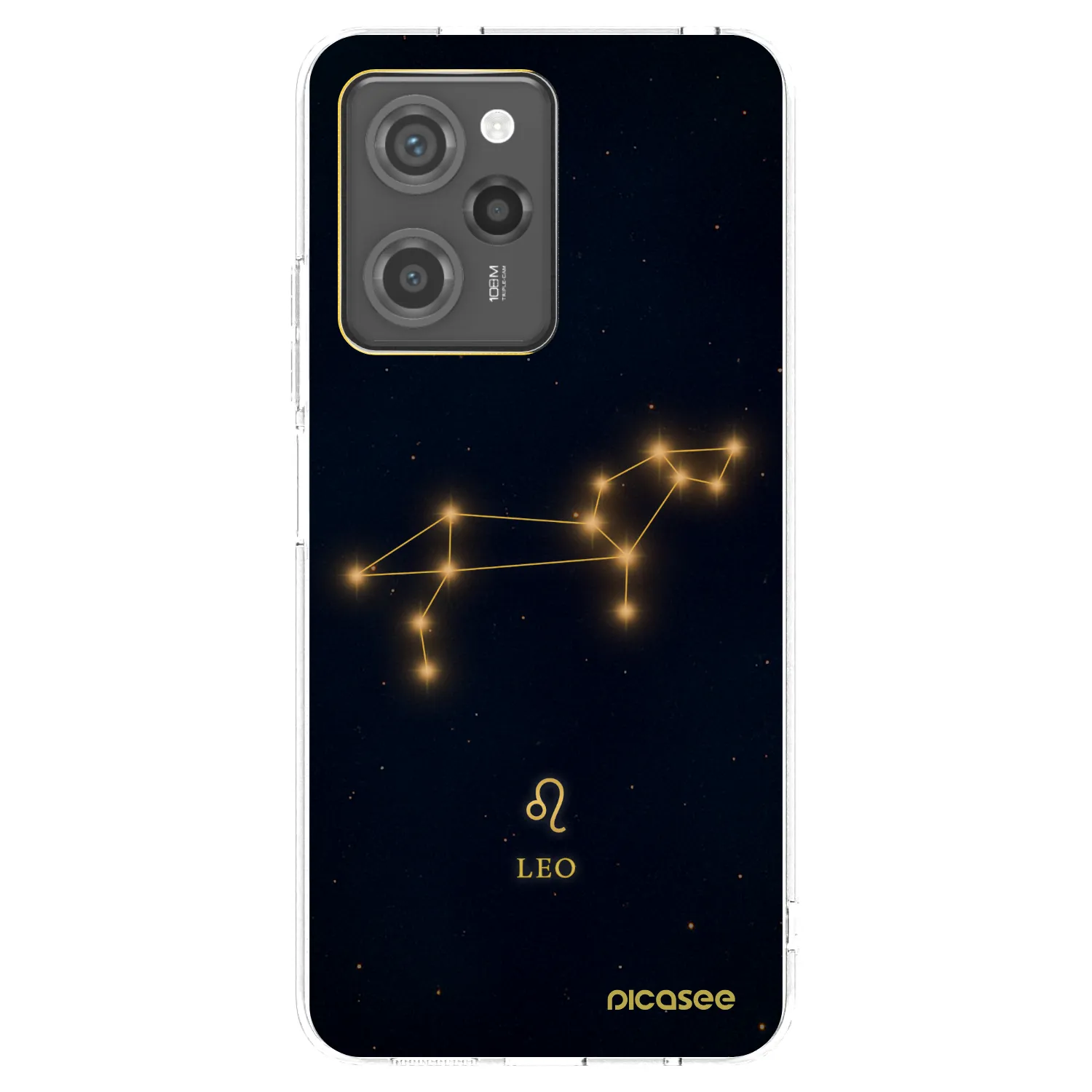 Picasee Xiaomi Poco X5 Pro Hülle - Schwarzes Silikon - LEO