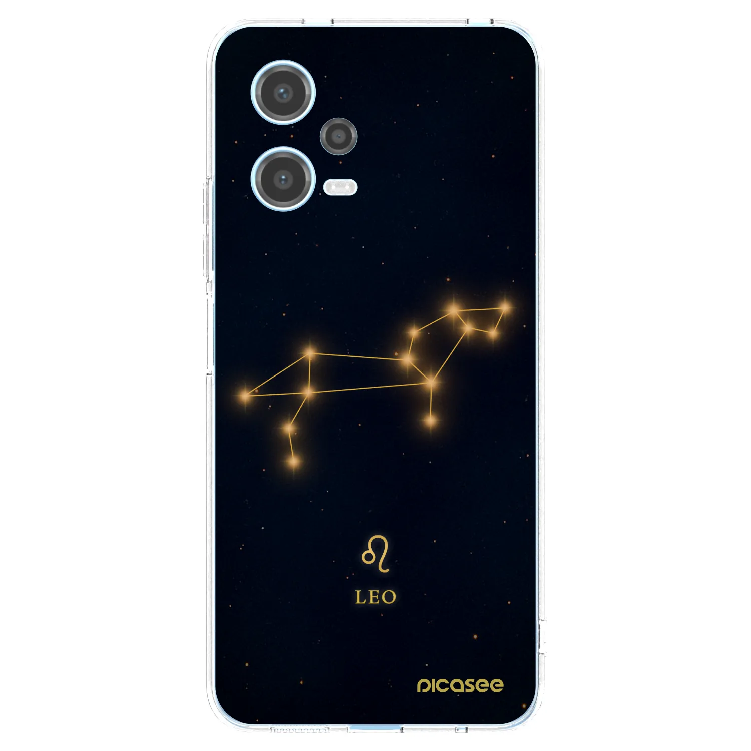Picasee Xiaomi Redmi Note 12 5G Hülle - Transparentes Silikon - LEO