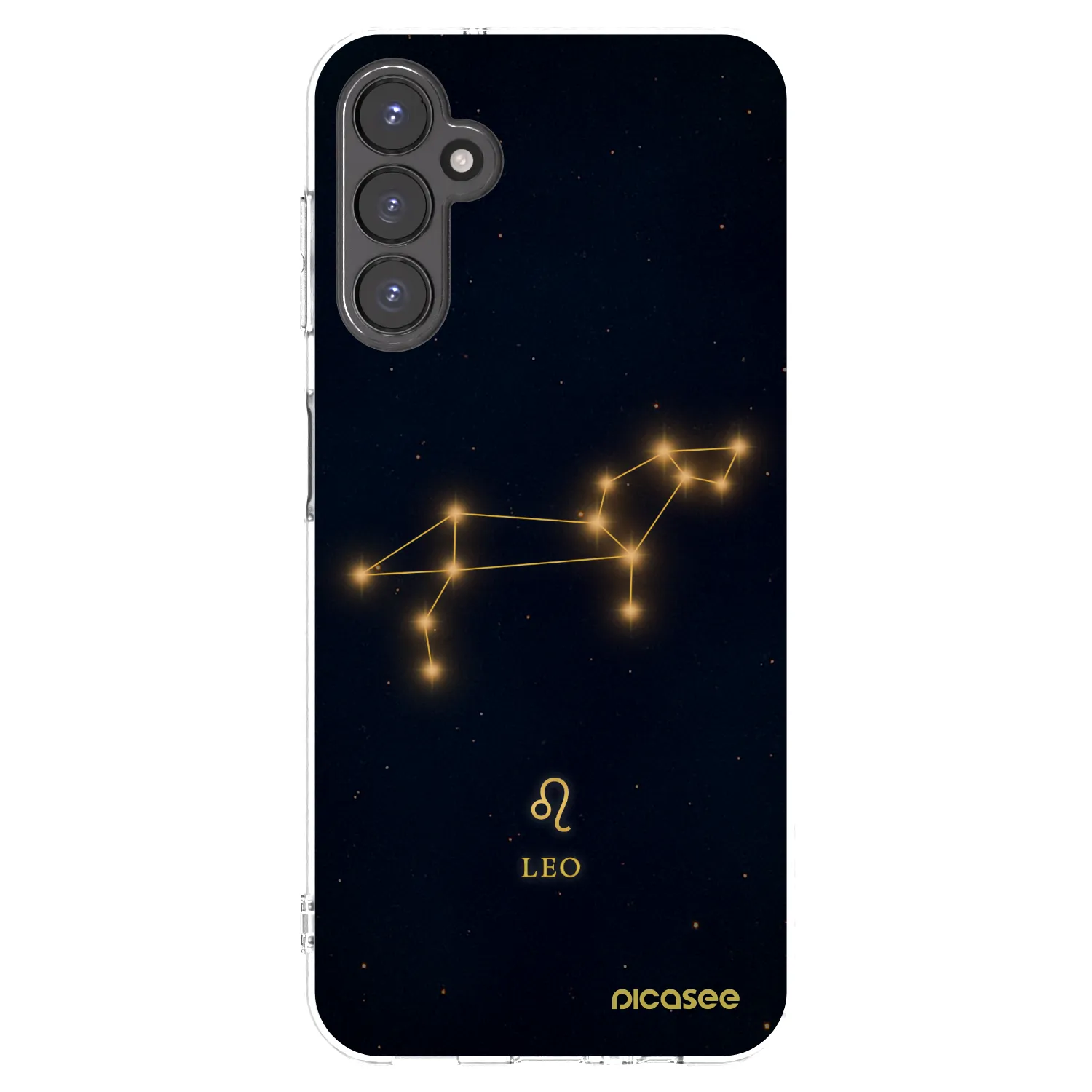 Picasee Samsung Galaxy A14 5G A146P Hülle - Transparentes Silikon - LEO