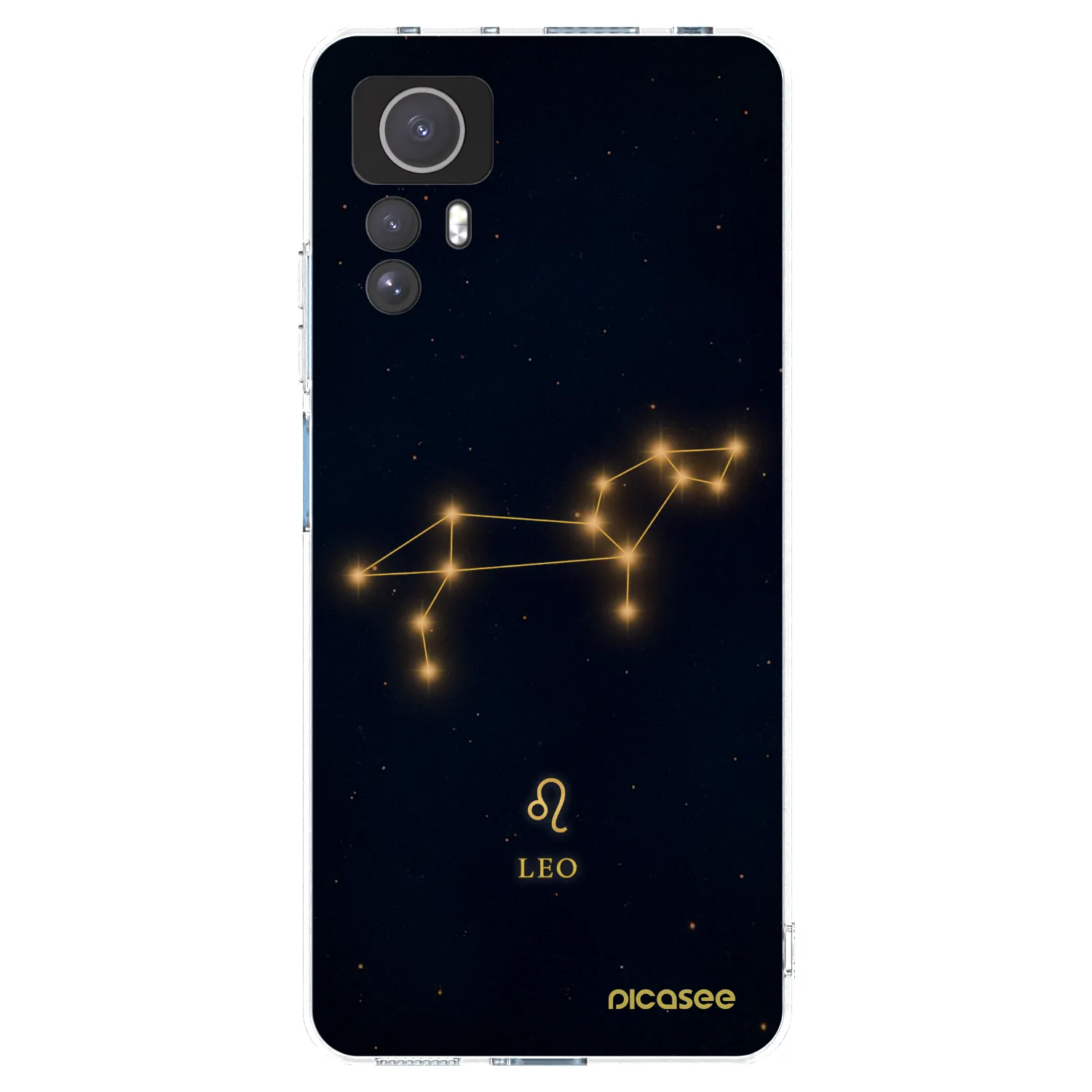 Picasee Xiaomi Redmi Note 12S Hülle - Transparentes Silikon - LEO