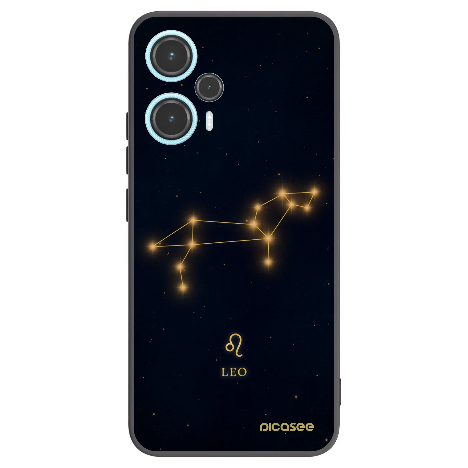 Picasee Xiaomi Poco F5 Hülle - Schwarzes Silikon - LEO