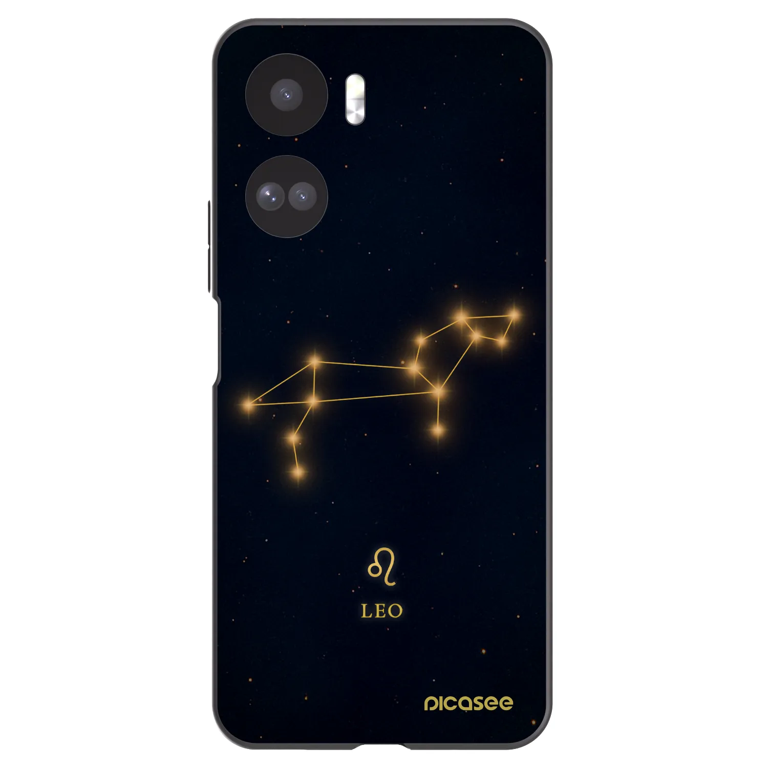 Picasee Honor 90 Lite 5G Hülle - Schwarzes Silikon - LEO