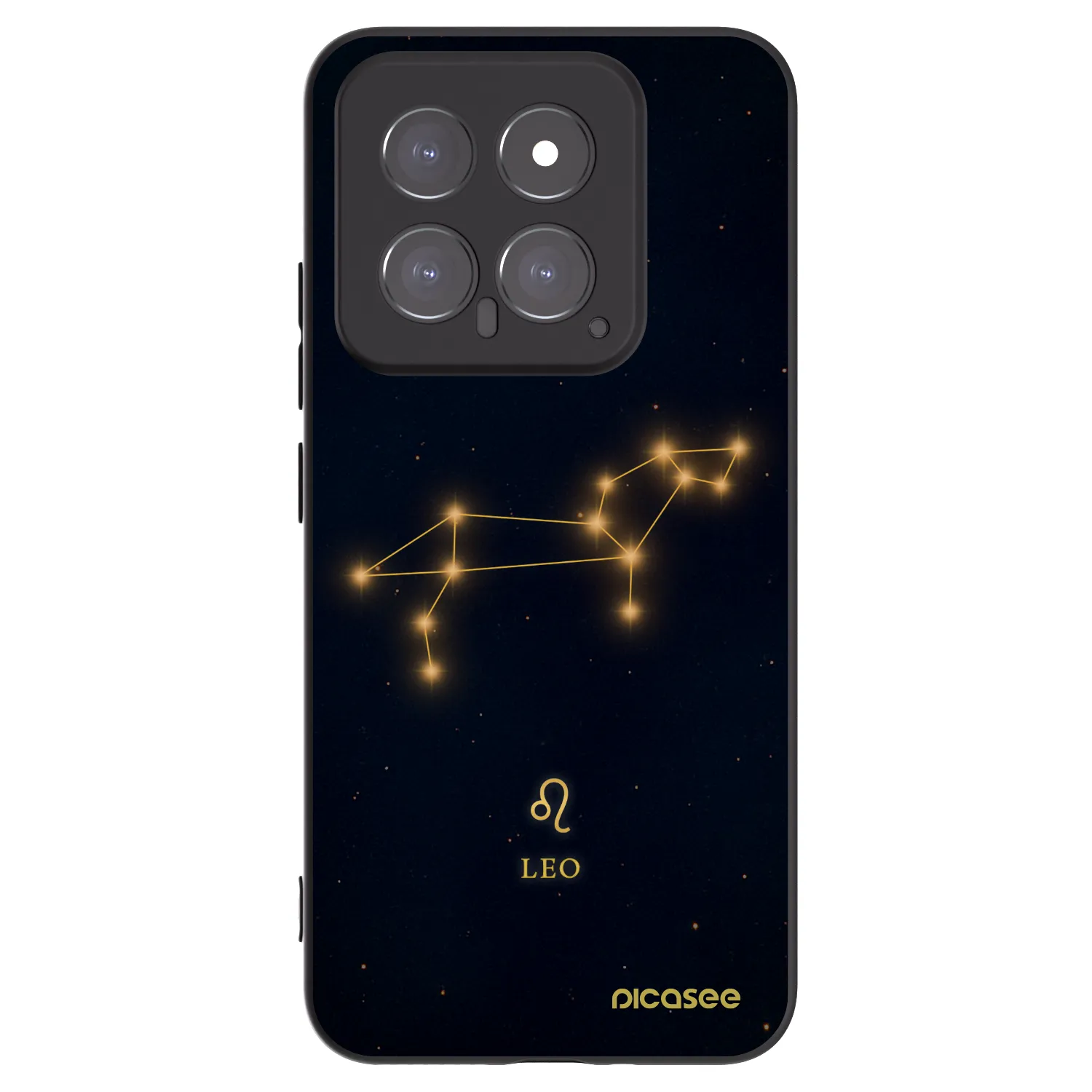 Picasee Xiaomi 14 Hülle - Schwarzes Silikon - LEO