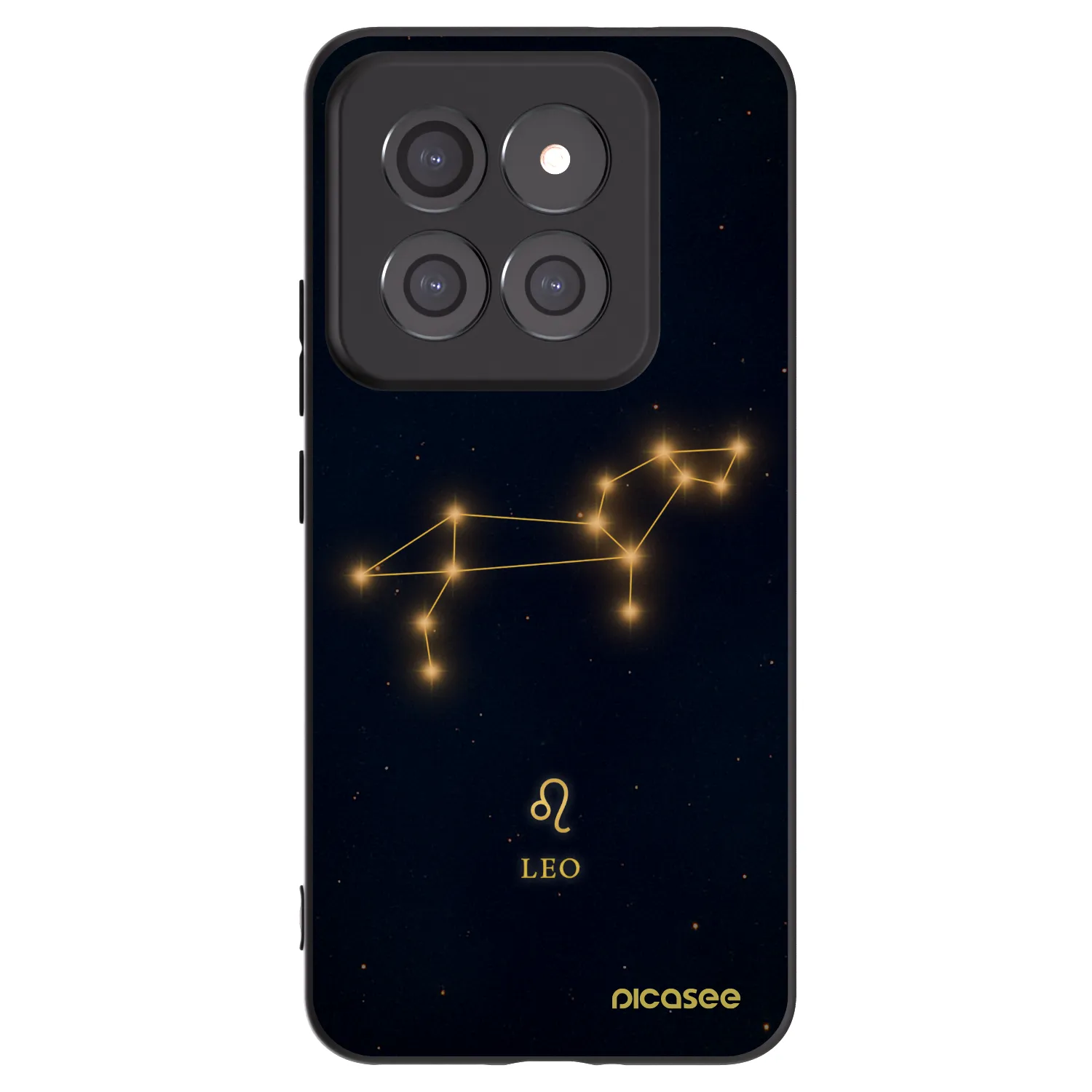 Picasee Xiaomi 14 Pro Hülle - Schwarzes Silikon - LEO