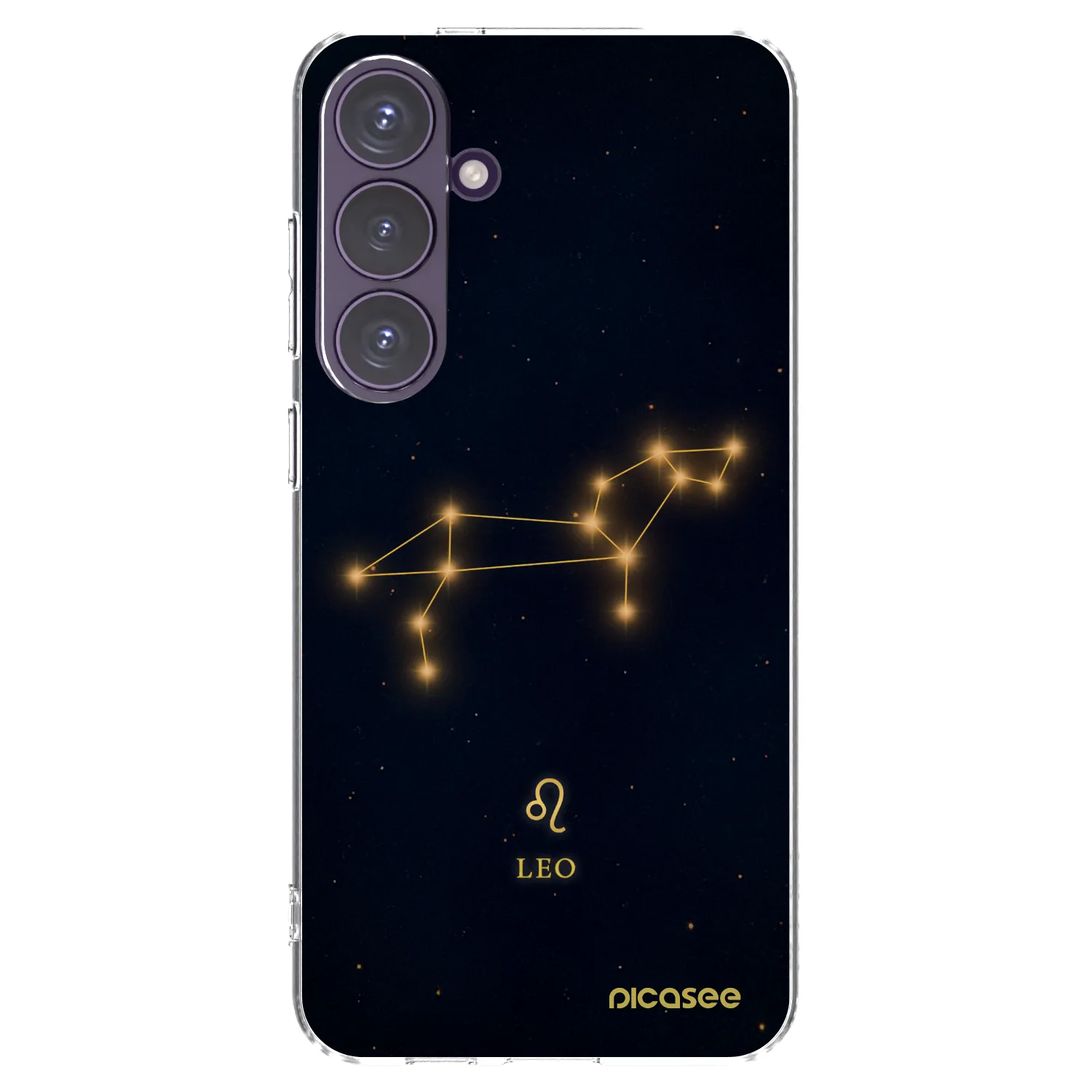 Picasee Samsung Galaxy S24+ S926B 5G Hülle - Transparentes Silikon - LEO