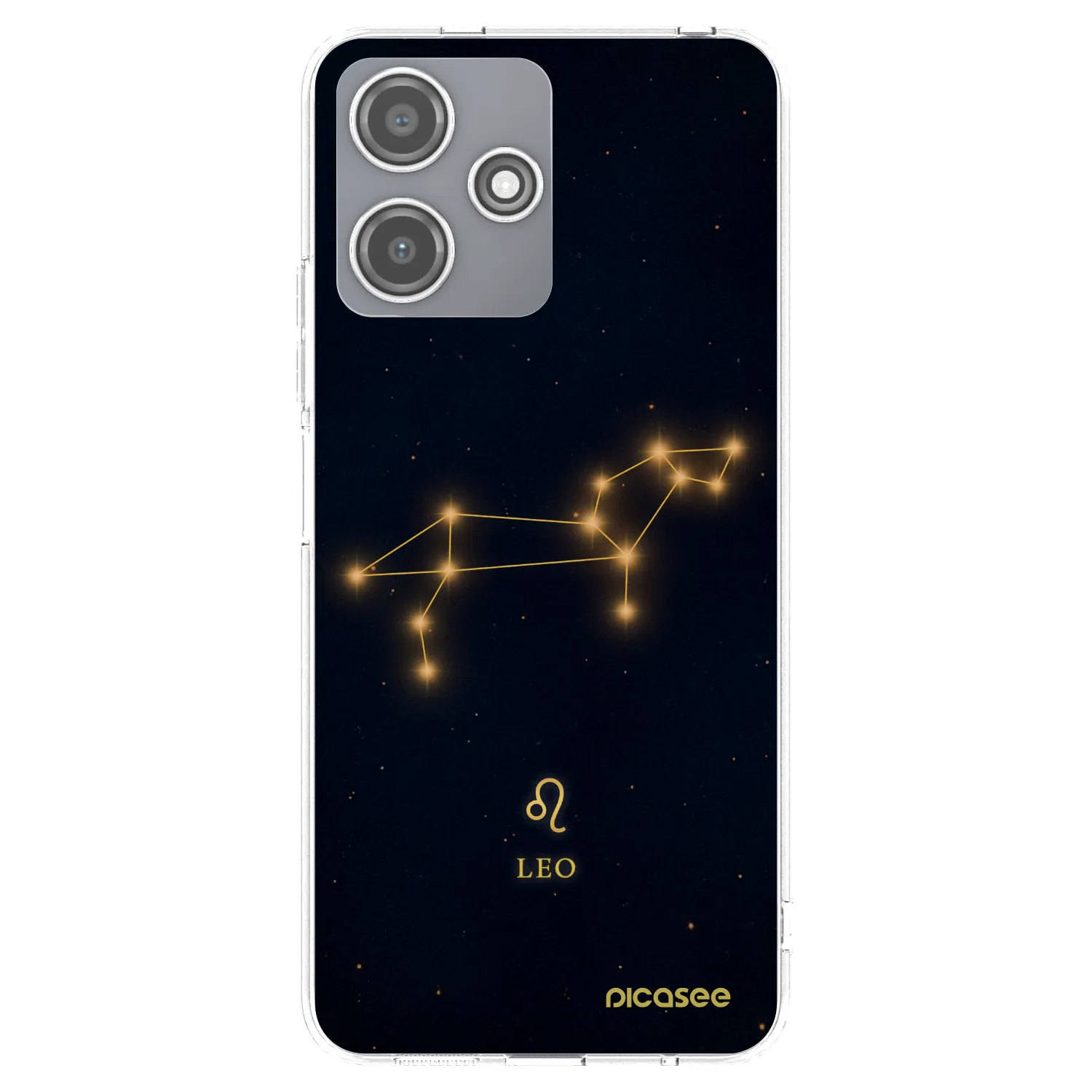 Picasee Xiaomi Redmi 12 5G Hülle - Transparentes Silikon - LEO