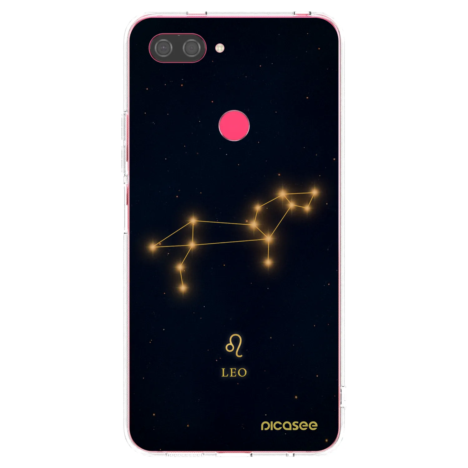Picasee Xiaomi Mi 8 Lite Hülle - Transparentes Silikon - LEO