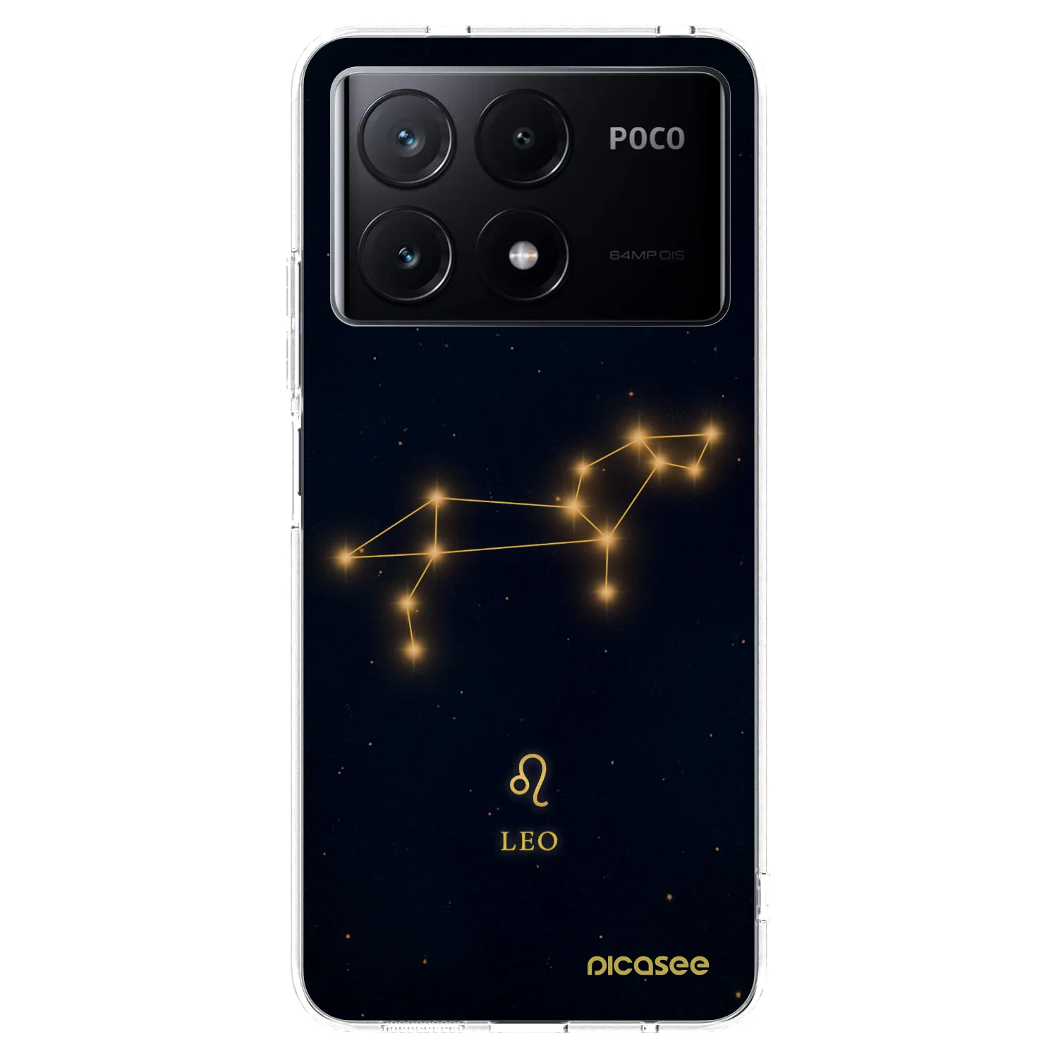 Picasee Xiaomi Poco X6 Pro Hülle - Transparentes Silikon - LEO