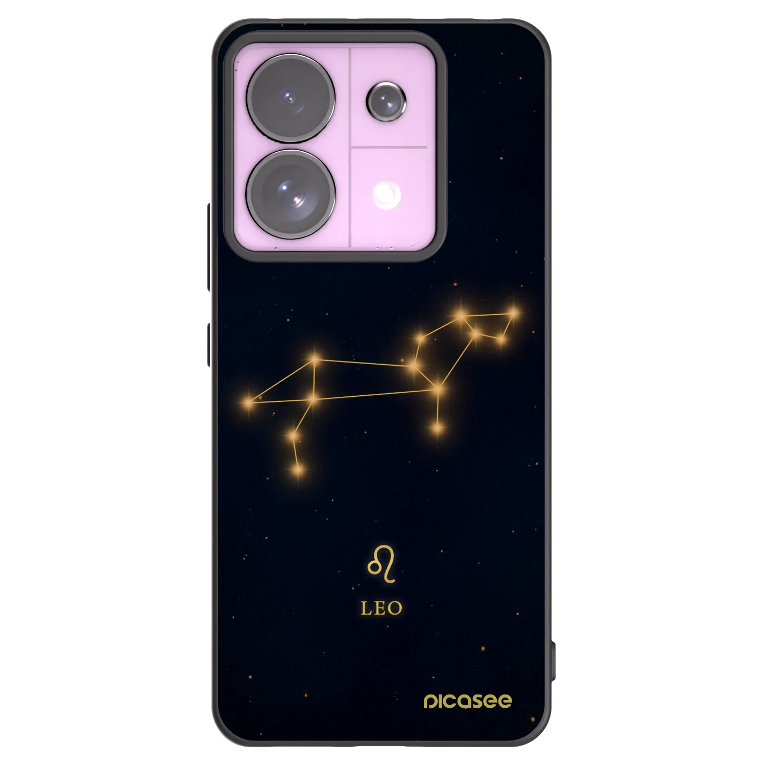 Picasee Xiaomi Redmi Note 13 Pro 5G Hülle - Schwarzes Silikon - LEO