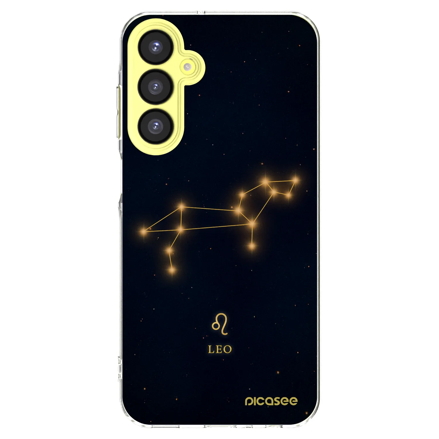 Picasee Samsung Galaxy A25 A256B 5G Hülle - Transparentes Silikon - LEO