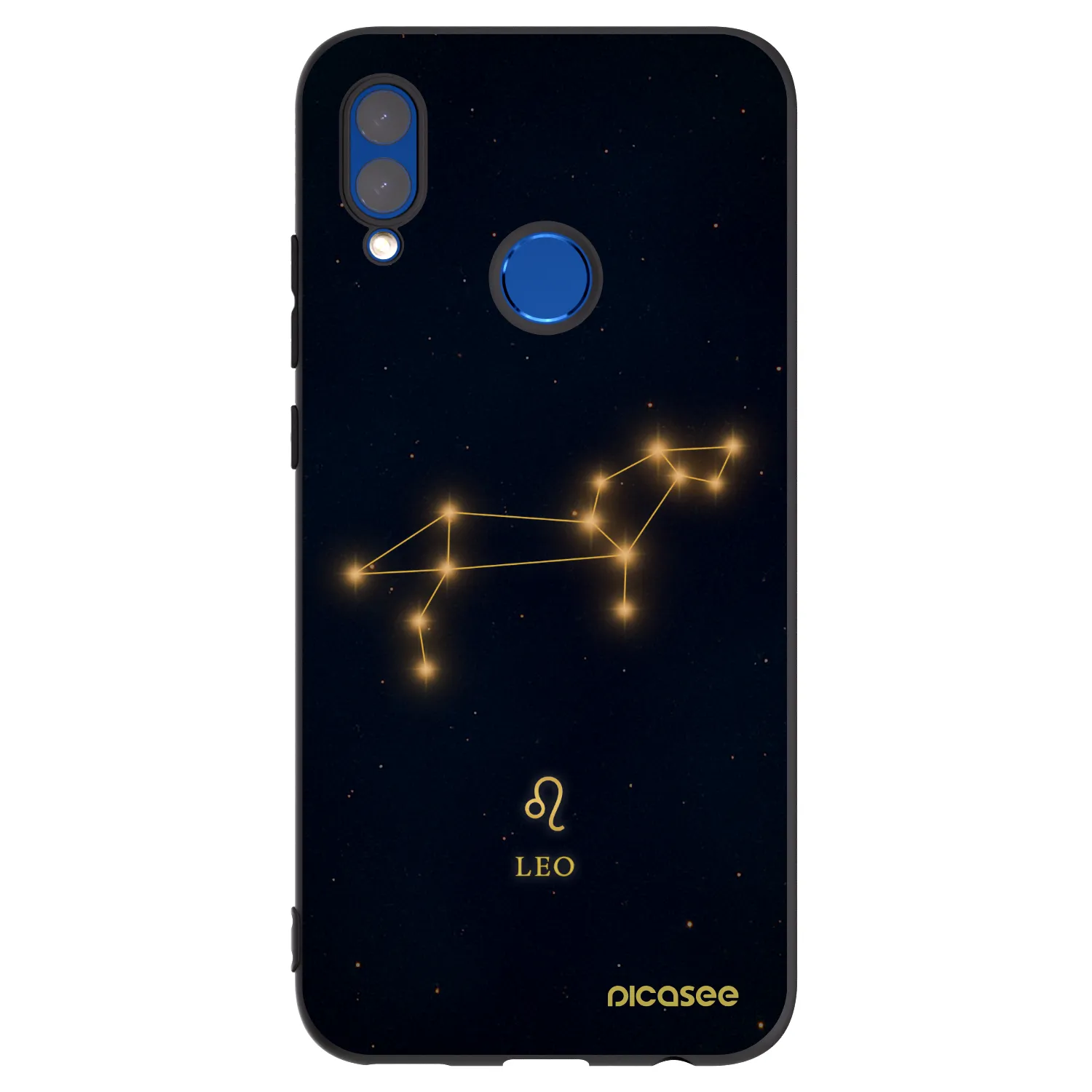 Picasee Huawei P Smart 2019 Hülle - Schwarzes Silikon - LEO