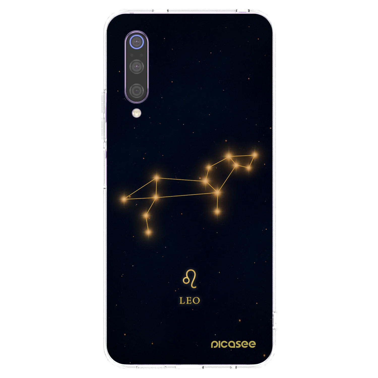 Picasee Xiaomi Mi 9 Hülle - Transparentes Silikon - LEO