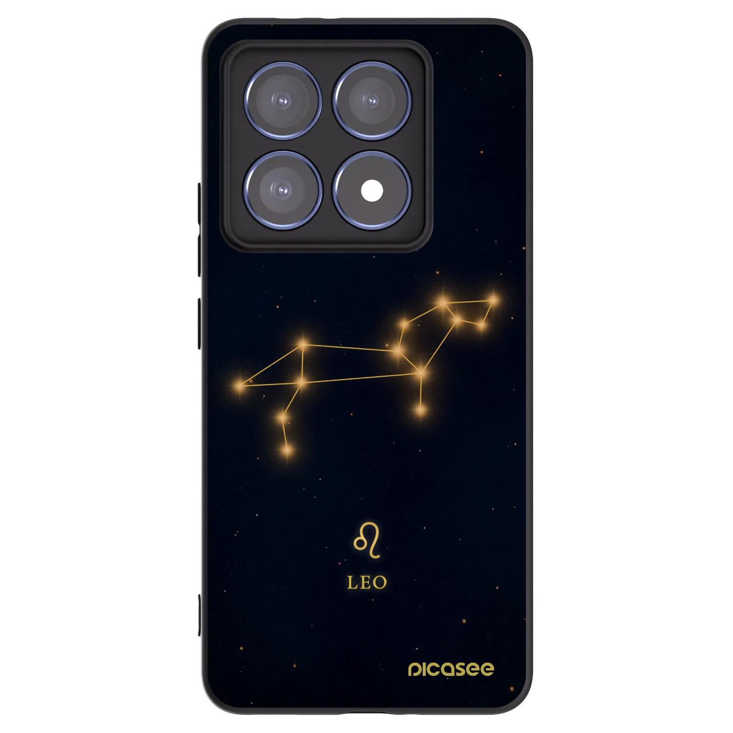 Picasee Xiaomi 14T Pro Hülle - Schwarzes Silikon - LEO