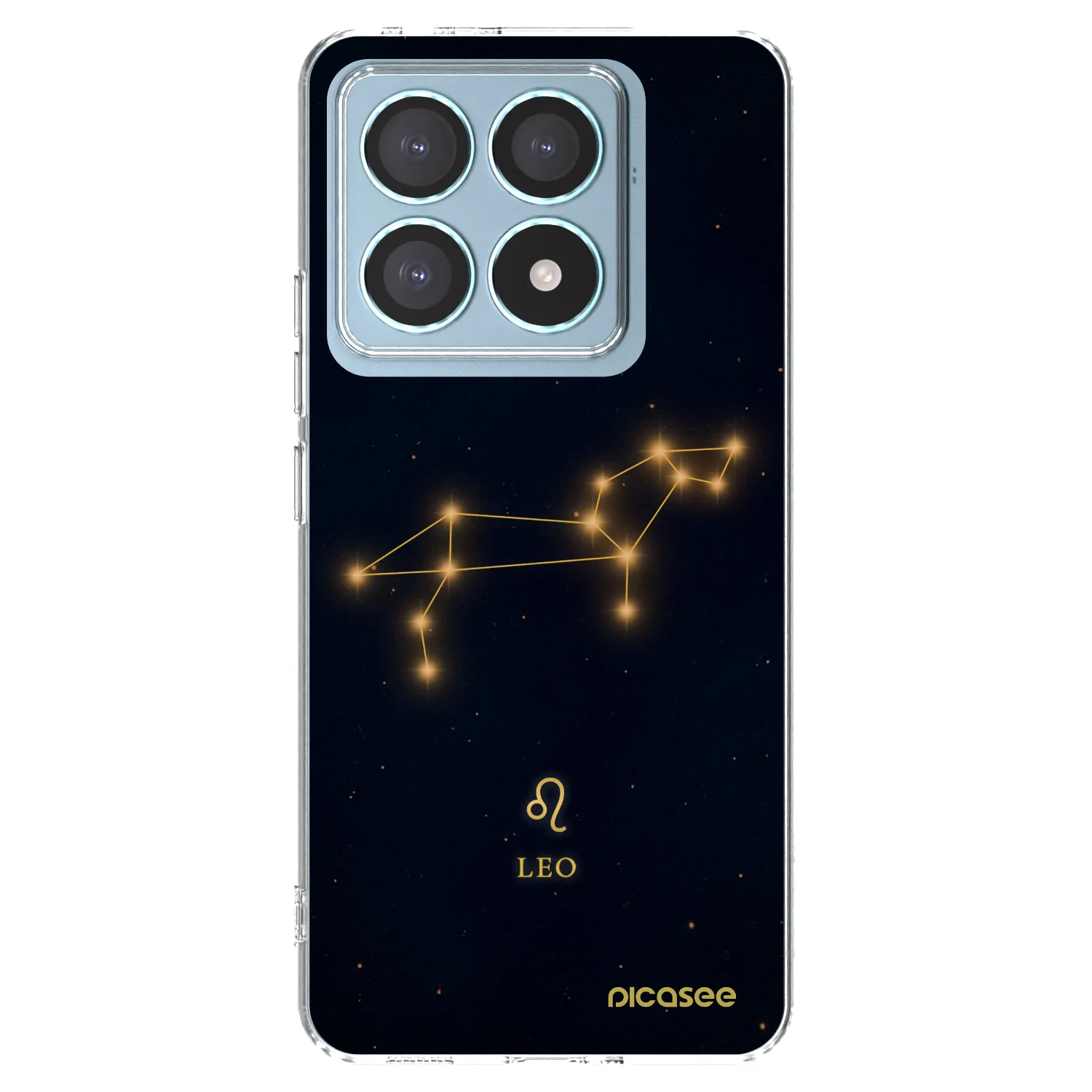 Picasee Xiaomi 14T Pro Hülle - Transparentes Silikon - LEO