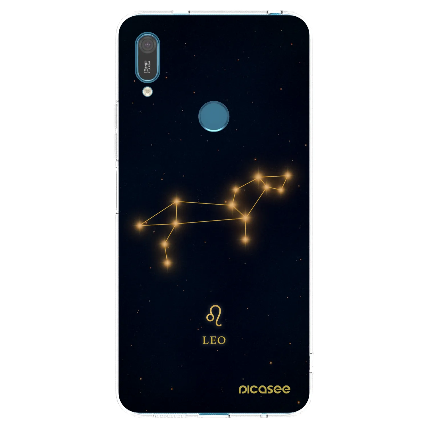 Picasee Huawei Y7 2019 Hülle - Transparentes Silikon - LEO